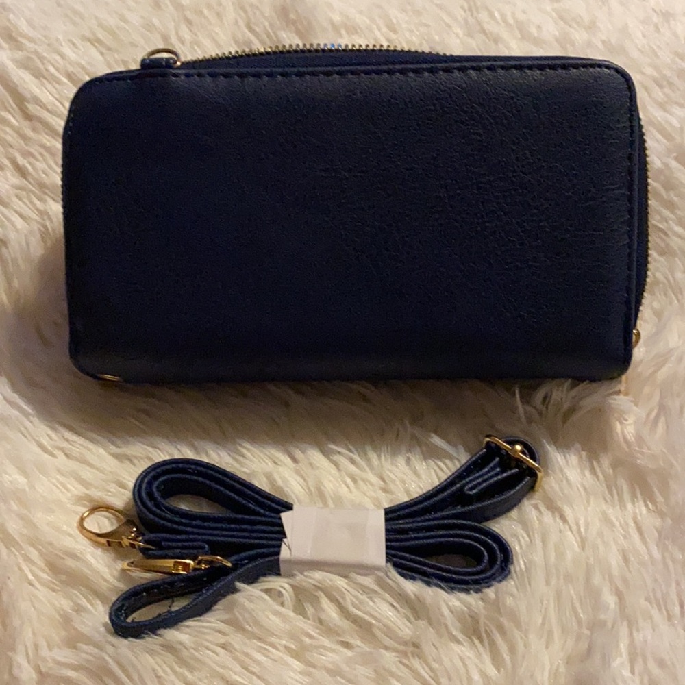 Navy blue crossbody